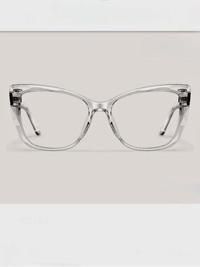 LIKE NEW Crystal clear Vooglam Raquel eyeglass frames S